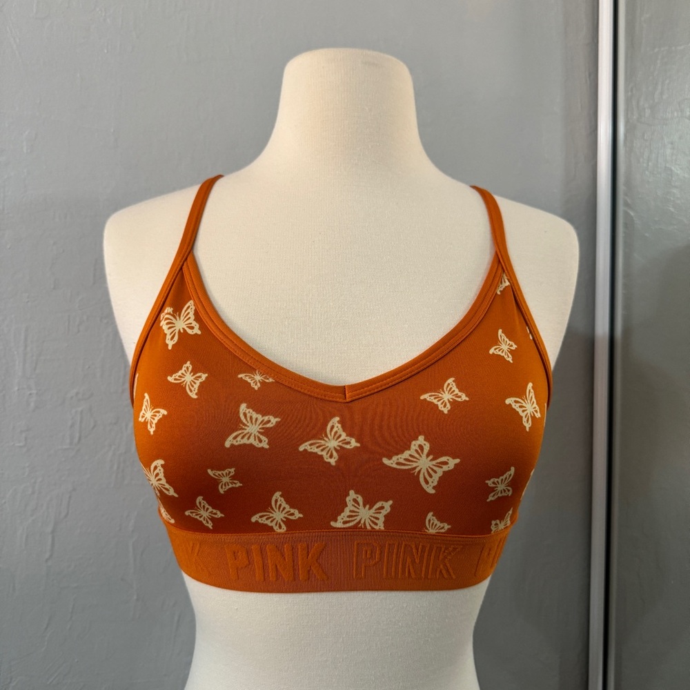 PINK Victoria’s Secret Butterfly Sports Bra